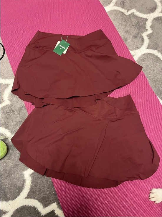 HALARA Dresses & Skirts - HALARA Women's Mini Skort - Burgundy